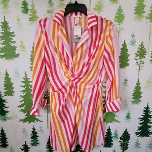 H&M Knot Detail Shirt Dress.